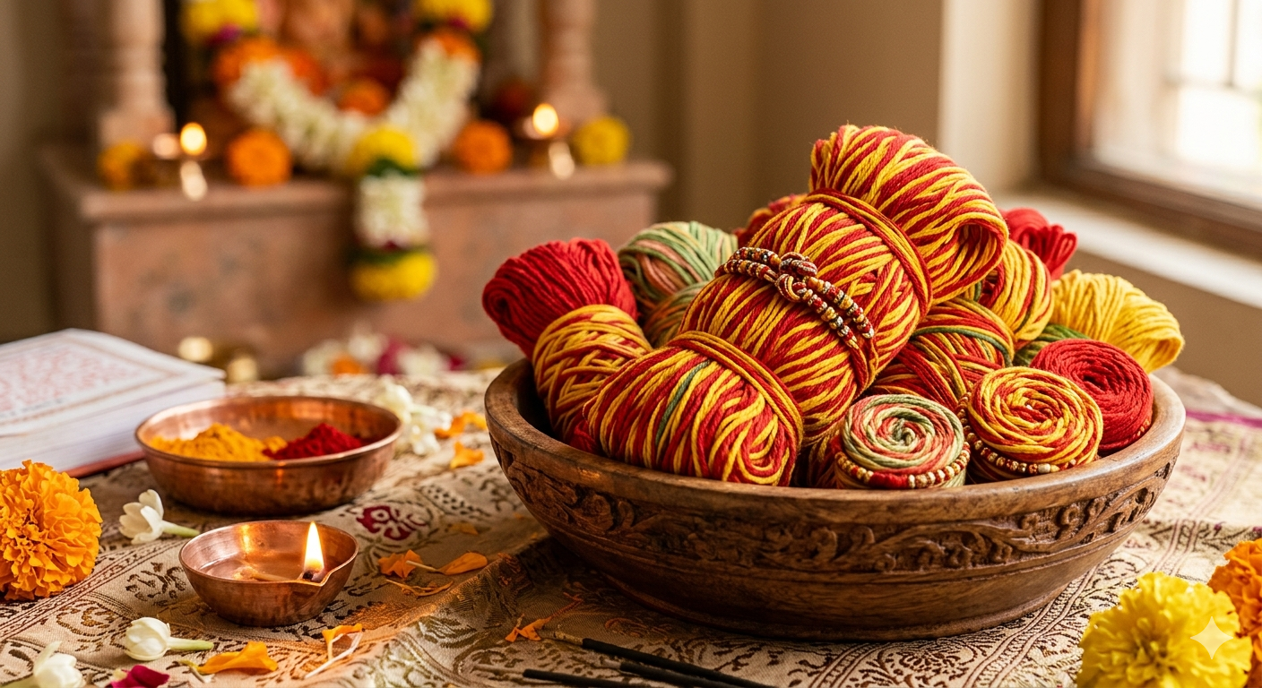 Multi Colored Mauli Dhaga